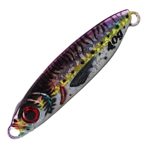 Cebado Pesca Mar Metal Bionic Cebo Placa Hierro Rápido 70 Mm 40 G