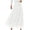 White, variant on Aboser Mesh Skirts for Women Summer Flowy Long Skirt Casual Elastic High Waist Skirts Lightweight Soft Beach Travel Skirt 2026
