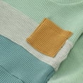 thumbnail image 4 of Sngxgn Toddler Baby Boy Clothes 2pcs Fall Outfits Long Sleeve Solid Sweatshirt T-Shirt Top Pants Set(Blue,110), 4 of 5