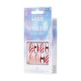 thumbnail image 4 of KISS Voguish Fantasy Holiday Press-on Nails - Medium Length, Coffin Shaped, 4 of 9
