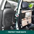 thumbnail image 6 of BZSMCE Car Organizer Kick Mats Back Seat Protector Creatively Corgis Cuddle Fest Printed, 6 of 7