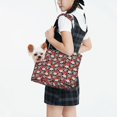 thumbnail image 3 of Xecao Skull and Roses for Cat Carrier Small Dog Handbag: The Ideal Travel Companion for Your Pet, 3 of 8