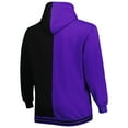thumbnail image 3 of Men's Mitchell & Ness Purple/Black Phoenix Suns Big & Tall Hardwood Classics Split Pullover Hoodie, 3 of 3