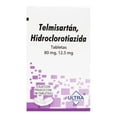 thumbnail image 1 of Telmisartán hidroclorotiazida 80 mg 12.5 mg 14 tabletas, 1 of 4