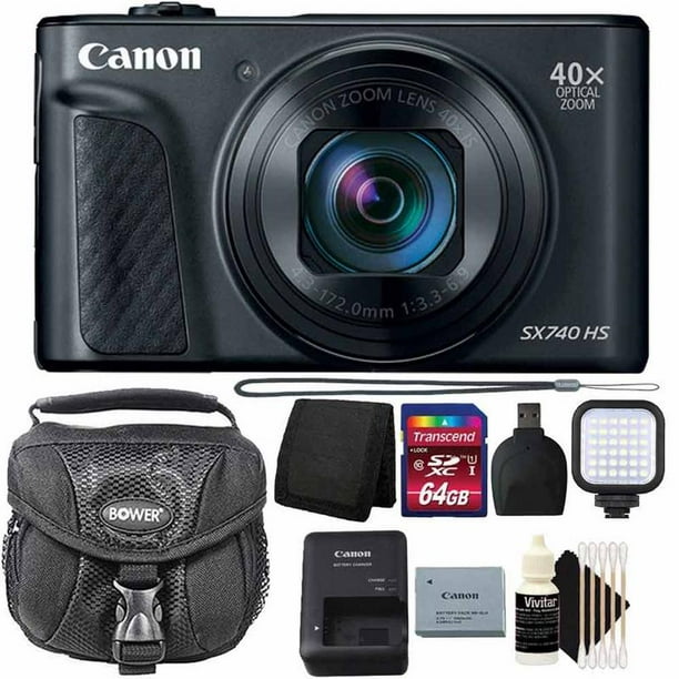  Canon  PowerShot SX740 HS Digital Camera 40x  Optical Zoom 