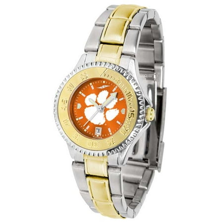 Clemson Women's Competitor Two-Tone Watch AnoChrome Watch