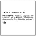 thumbnail image 5 of Utz No Salt Added Original Potato Chips Gluten-Free Family Size 7.75 oz Bag (Pack of 2), 5 of 5