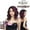 1 - JET BLACK, variant on Freetress Equal Invisible L Part Synthetic Hair Wig - CHASTY