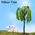 thumbnail image 2 of SPRING PARK Miniature Tree Diy Garden Decor Craft Pot Figurine Plant Mini Dollhouse, 2 of 7