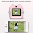 thumbnail image 2 of Kids Photo Camera 2.4Inch IPS Screen Child Camera Instant Print Video Recording Take Pictures Birthday Gift Pink (A), 2 of 5