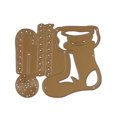 thumbnail image 1 of Cuadros Decorativos Medias de Navidad calcetines DIY troquelado plantilla de Metal para Scrapbook Craft-153702 Likrtyny embutido en tela, 1 of 2