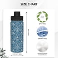 thumbnail image 3 of Naloa Nautical 18oz Sports Insulated Kettle, Stainless Steel Insulated Cup for Women Men for Fitness, Gym & Outdoor, 3 of 7