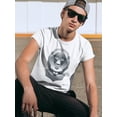 thumbnail image 2 of Grunge Hipster Lion Sketch T-Shirt Men -Image by Shutterstock, Male 3X-Large, 2 of 4