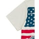 thumbnail image 4 of Camiseta Monster Jam Grave Digger July 4th Family gris claro, 4 of 4