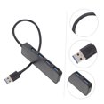 thumbnail image 7 of Toyvian Portable USB Hub for Computer Black ABS Plastic Usb30 Expansion Transfer Adapter, 7 of 7