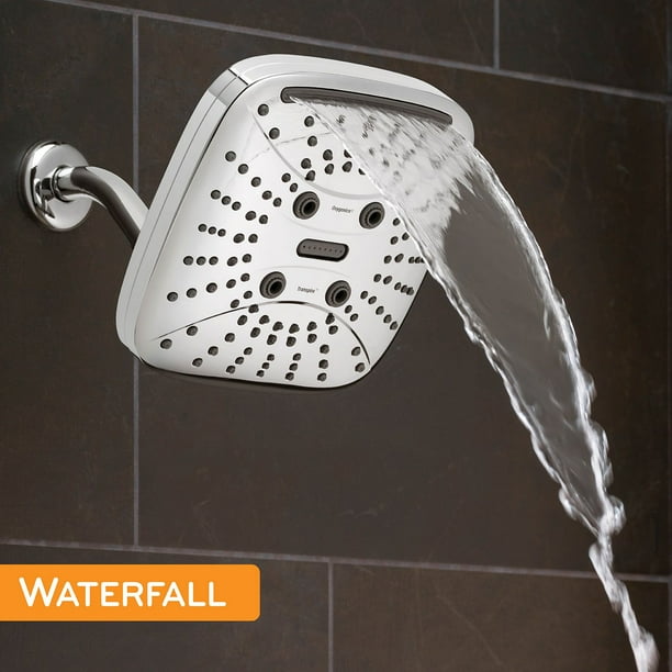 Oxygenics Transpire 5-Setting Rain Shower Head, Various