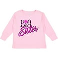 thumbnail image 3 of Inktastic Big Sister with Polka Dots Girls Long Sleeve Toddler T-Shirt, 3 of 5