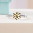 thumbnail image 2 of 1ct Moissanite Promise Ring - 925 Sterling Silver Engagement Ring for Weddings and Special Occasions - Choose from Multiple Colors - Perfect Gift for Your Loved One, 2 of 4