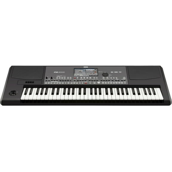 Korg Pa600 Defined Nuance Control LCD 20W Professional Arranger, Black, 3.94"