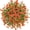 Orange, variant on Artificial Flowers for Outdoors, 6 Bundles Artificial Plants & Flowers Outdoor, UV Resistant Faux Flowers Outdoor Fake Flowers for Outside Porch Window Box Decoration