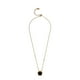 thumbnail image 4 of Collar con dije de trebol onix chapa de oro 18k, 4 of 5
