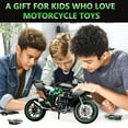 thumbnail image 7 of Leimao 1:8 H2 Motorcycle Building Set, Birthday Gift for 14+ Kids (806Pcs), 7 of 7