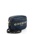 thumbnail image 2 of Pre-Owned Givenchy Denim Shadow Logo Bond Camera Bag, 2 of 11