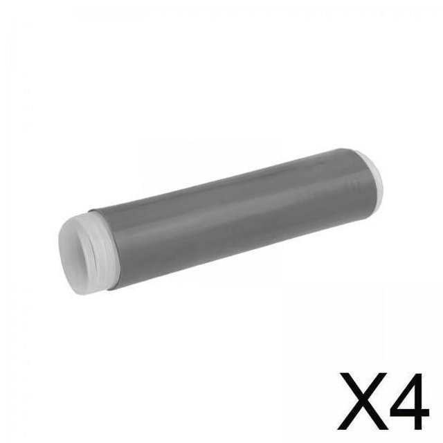 4x Funda Para Mango De Sartén, Mango De Silicona Para Utensilios De Cocina, Diámetro 4,3 Cm, Largo 20cm