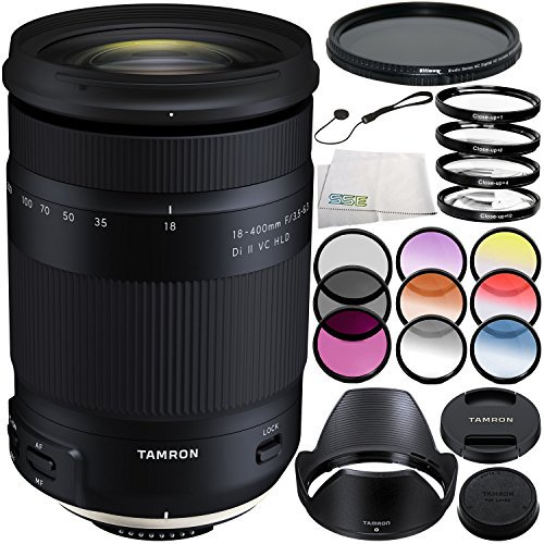 Tamron 18 400mm F 3 5 6 3 Di Ii Vc Hld Lens For Canon Ef 6pc Accessory