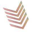 thumbnail image 3 of COOPHYA 5 Pcs Support Triangulaire en Forme de L Support Fixe en Acier Inoxydable pour Chaises, 3 of 7