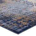 thumbnail image 5 of Modway Kalene Distressed Vintage Turkish 8X10 Area Rug in Blue, Rust and Cream, 5 of 8