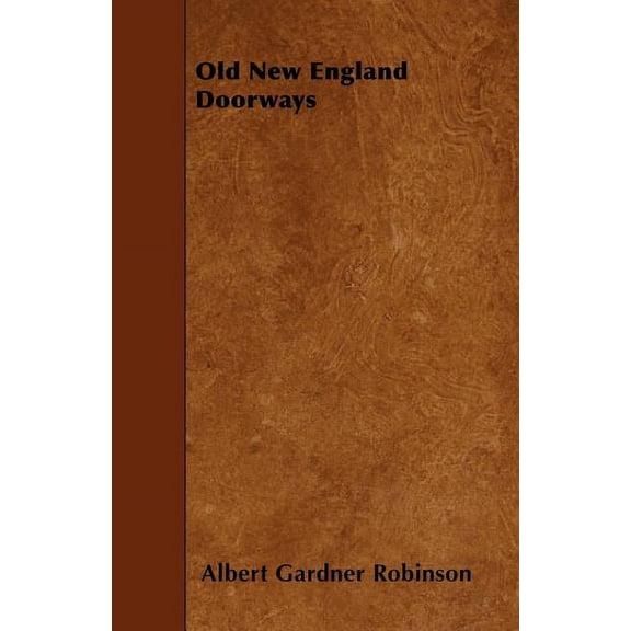 Old New England Doorways (Paperback)