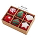 thumbnail image 5 of ¡Ahorra con Rebajas!, Bola de lana con forma de copo de nieve para árbol de Navidad, materiales hechos a mano, colgantes pequeños, adornos navideños Akmoler, 5 of 9