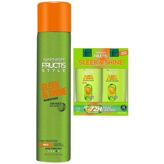 SLEEK AND SHINE & HAIRSPRAY BUNDLE