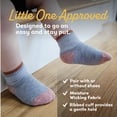 thumbnail image 3 of Fruit of the Loom Toddler Ankle Socks, 10- Pack, Size 6M-5T, 3 of 5