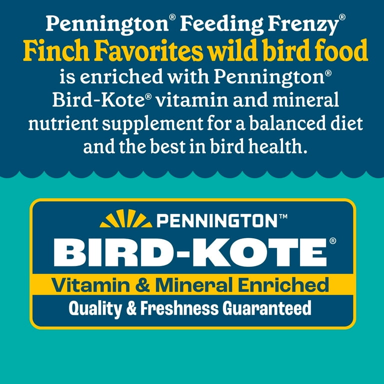 Pennington Feeding Frenzy Finch Favorite, Wild Bird Seed Mix, Bird