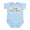 Sky Blue, variant on CafePress - Play Therapy Infant Bodysuit - Baby Light Bodysuit, Size Newborn - 24 Months