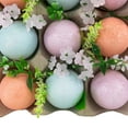thumbnail image 5 of Northlight Pastel Easter Eggs with Carton Decoration - 6.25" - Set of 9, 5 of 6