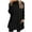 Black, variant on gakvbuo Long Sweatshirt For Womens Dress Shirt Crew Neck Winter Warm Lightweight Fall Tunic Tops For Leggings Dressy Long Sleeve Pullover Tops Loose Plus Size Blouse with Pockets
