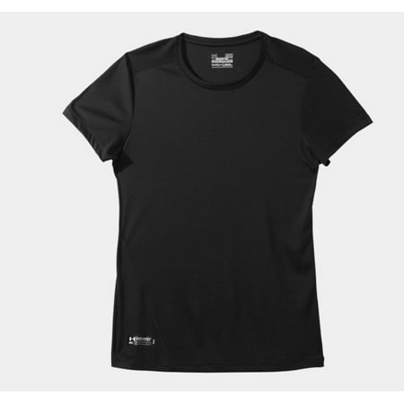 UNDER ARMOUR Women's Tac HeatGear Compression T-Shirt - Black - Small