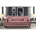 thumbnail image 1 of Uspridefurniture Evianna Sofa, Pink Velvet, 1 of 2