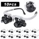 thumbnail image 1 of Lupa Telescópica Gafas Lupas LED 8X / 15X / 23X Gafas Aumento, 1 of 7