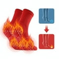 thumbnail image 4 of Heating Comfortable Elastic Socks.3PCs Self Warming Cold Weather Wear, Breathable Fabric Soothing Warmth Gentle Massage Effect, For Winter Outdoor Sports Hiking Skiing,Comfort Gift For Men Women, 4 of 6
