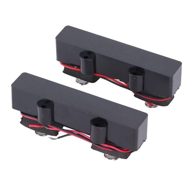 Bass Pickup Accessories, 4-String Bridge Pickup Set Noiseless Lightweight Sealed For Electric Bass For 4 String Jazz Bass Guitar Part