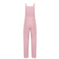 thumbnail image 5 of aidice Cotton Linen Jumpsuits for Women Lightweight Casual Adjustable Strap Solid Color Summer Overalls, 5 of 9
