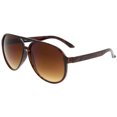 thumbnail image 4 of sunglassLA - Retro Large  Blue Blocking Lens Aviator Sunglasses 60mm - 60mm, 4 of 4