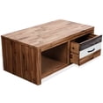 thumbnail image 4 of vidaXL Coffee Table Solid Acacia Wood 35.4"x19.7"x14.8", 4 of 7