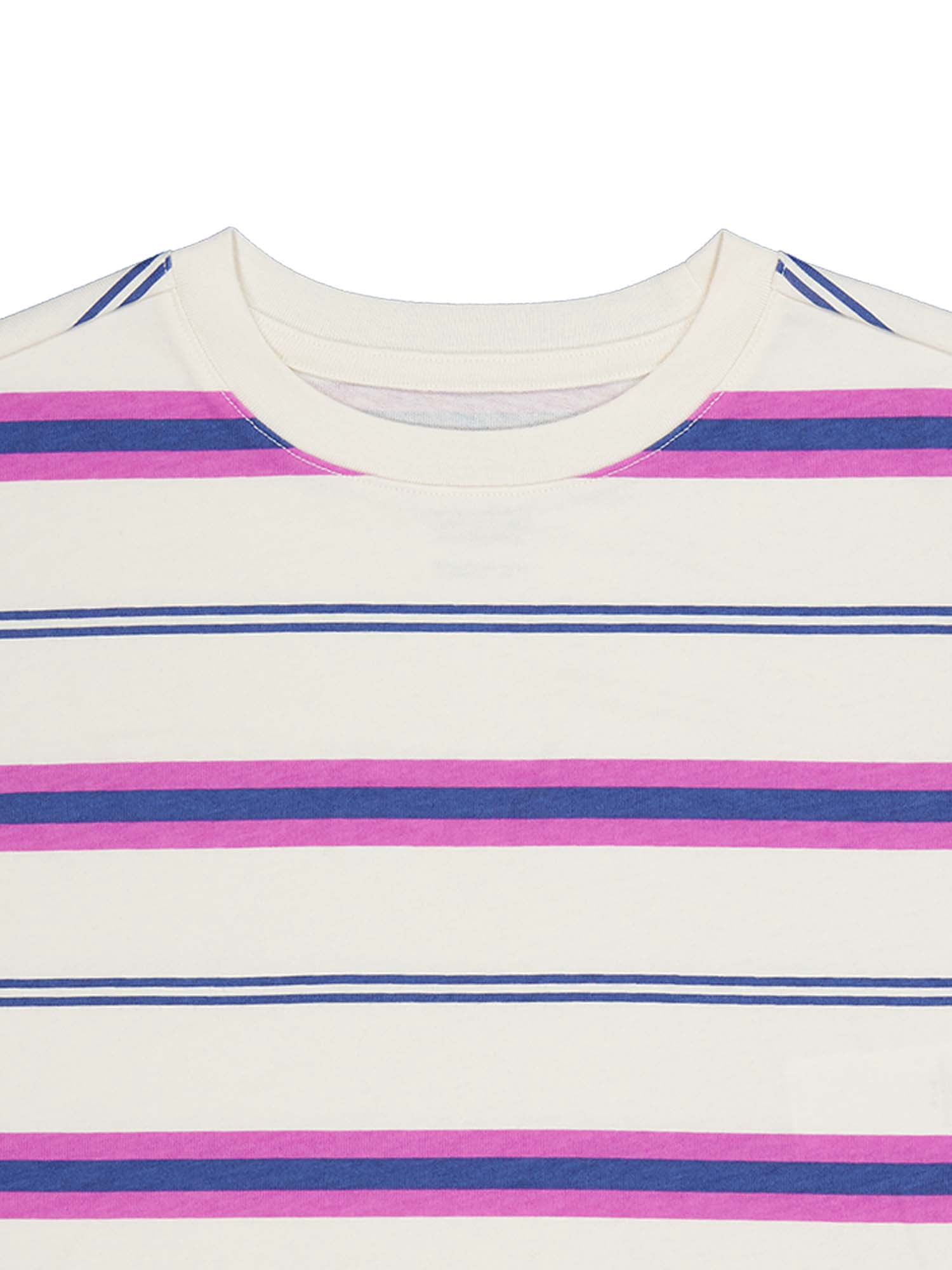 Weekend Academy Girls Stripe Boxy Tee, Sizes 4-18