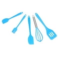 thumbnail image 1 of Oil Brush, Silicone Egg Beater Hook Design 5Pcs/Set  For Baking Tool Cake Decoration For Home Bakery Black,Red,,Green,Blue, 1 of 8