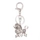 thumbnail image 3 of Llavero Colgante de Perro de Canche Accesorio de para s Chicas , Plata, 10.5x5cm BLESIY Llavero de mujer, 3 of 8